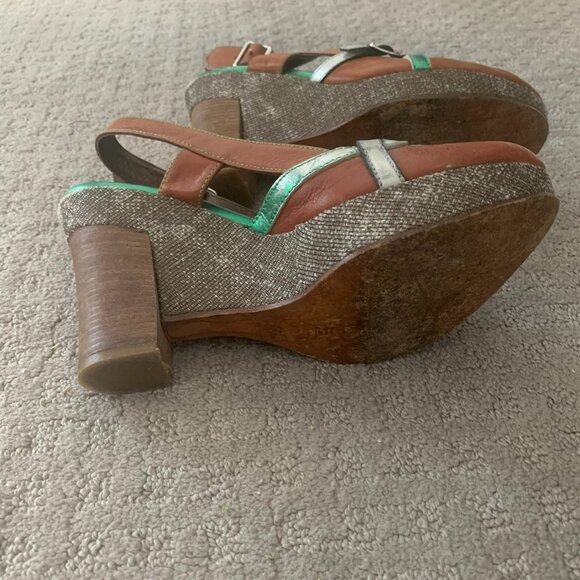 Miss Sixty Platform Sandals Size 39 - Picture 6 of 9